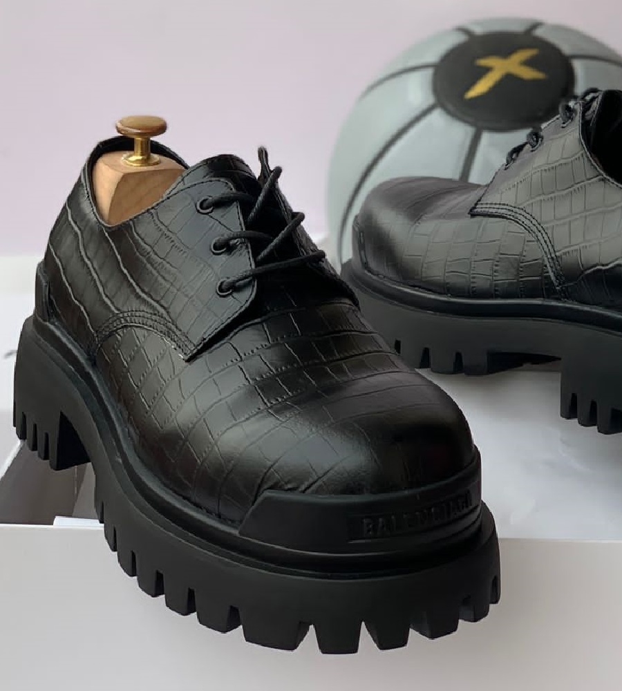 Black Leather Affordable Shoes