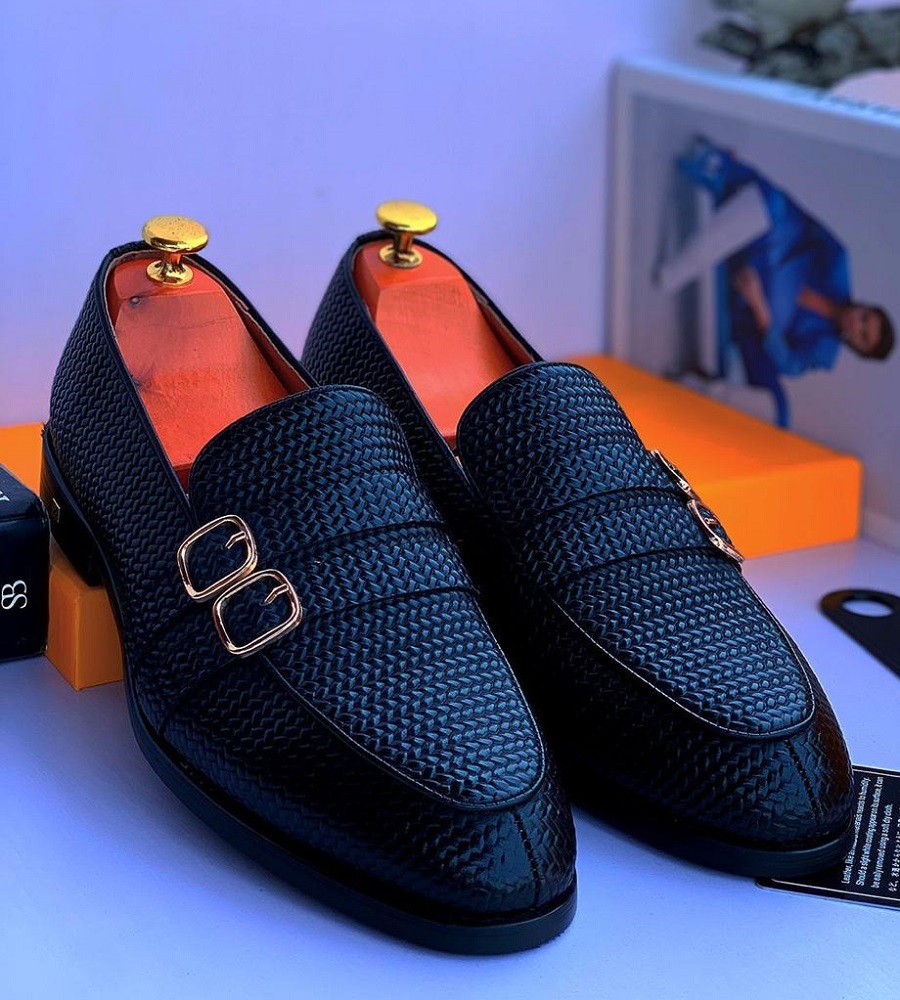 Black Original Leather Shoes