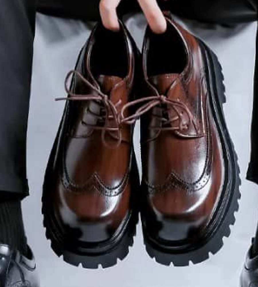 Brown Original Leather Shoes Online