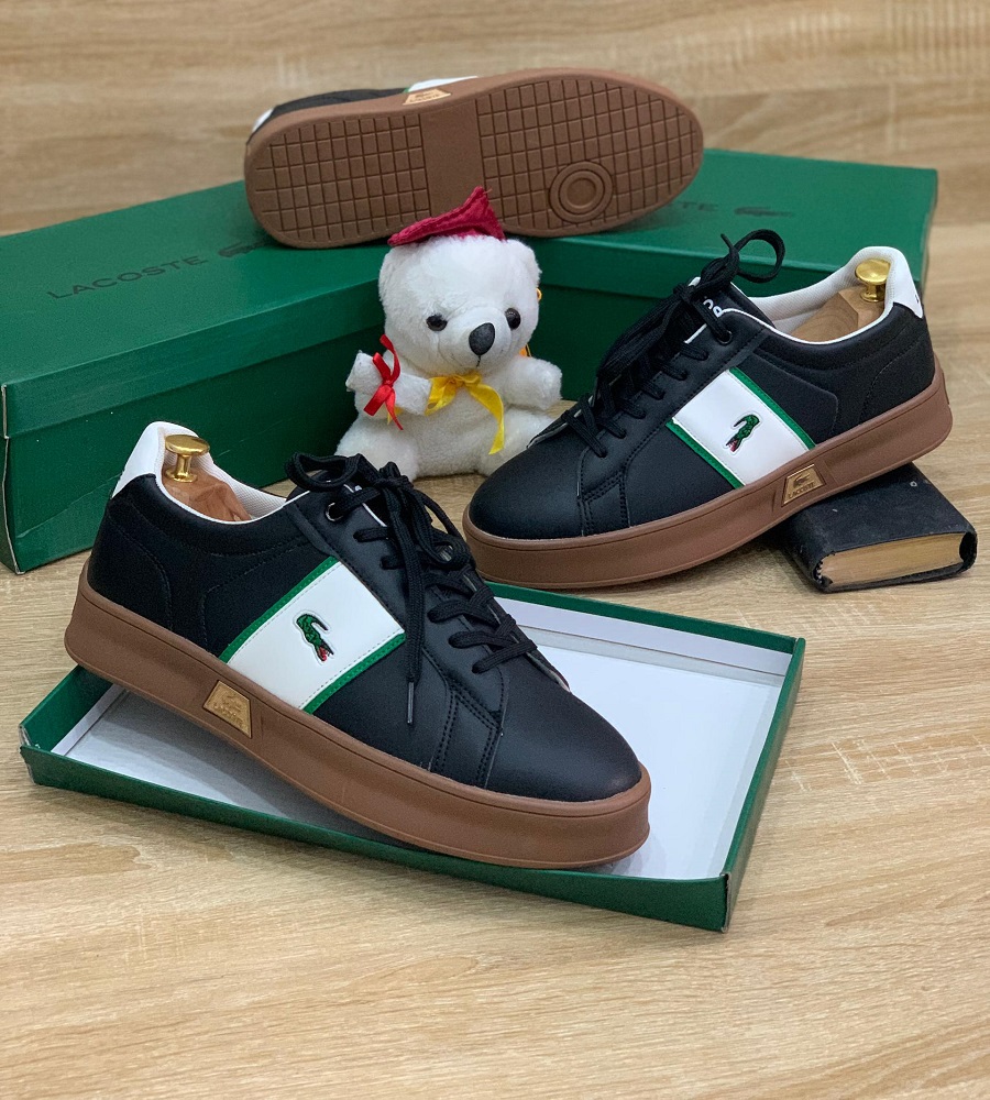 Black Affordable Lacoste Shoes Online