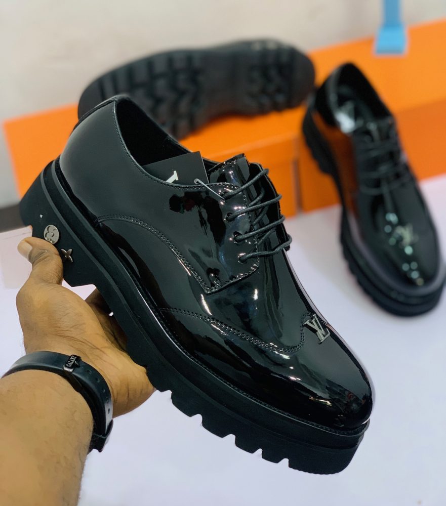Black Original Formal Brogue Shoe