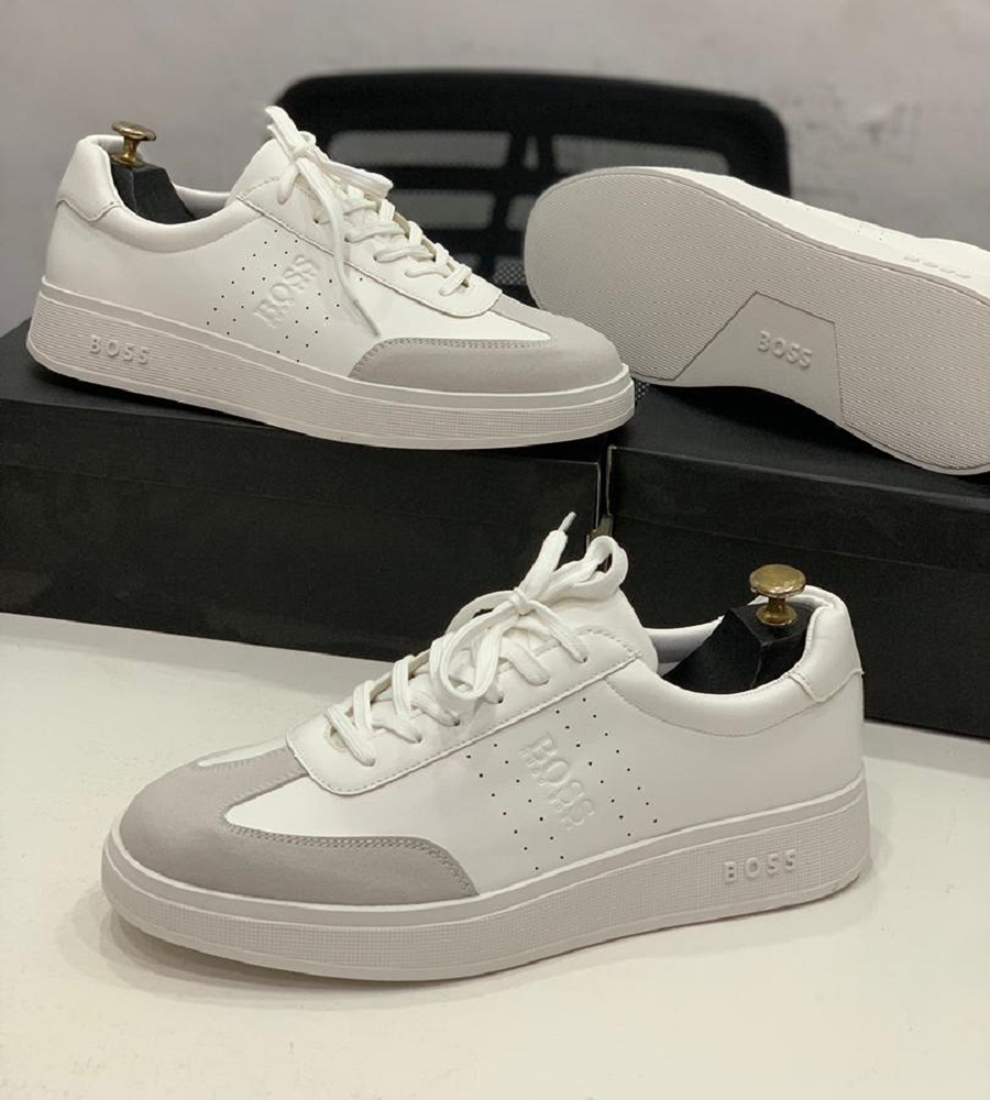 Quality Boss Sneakers (White)