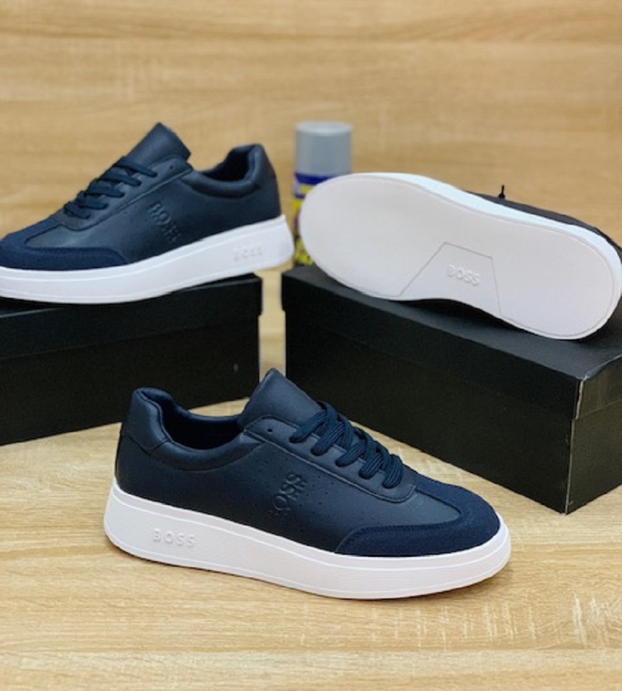 Quality Boss Sneakers ( Blue )