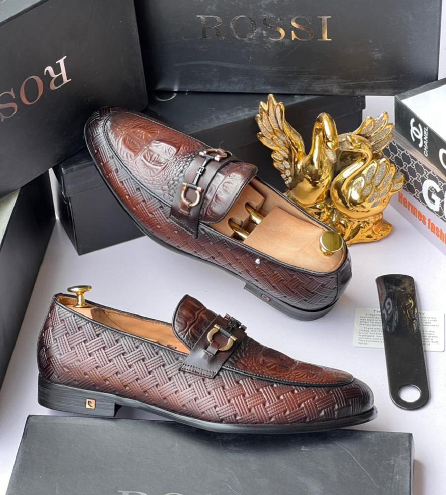 Coffee Mens Loafers Shoes in nigeria