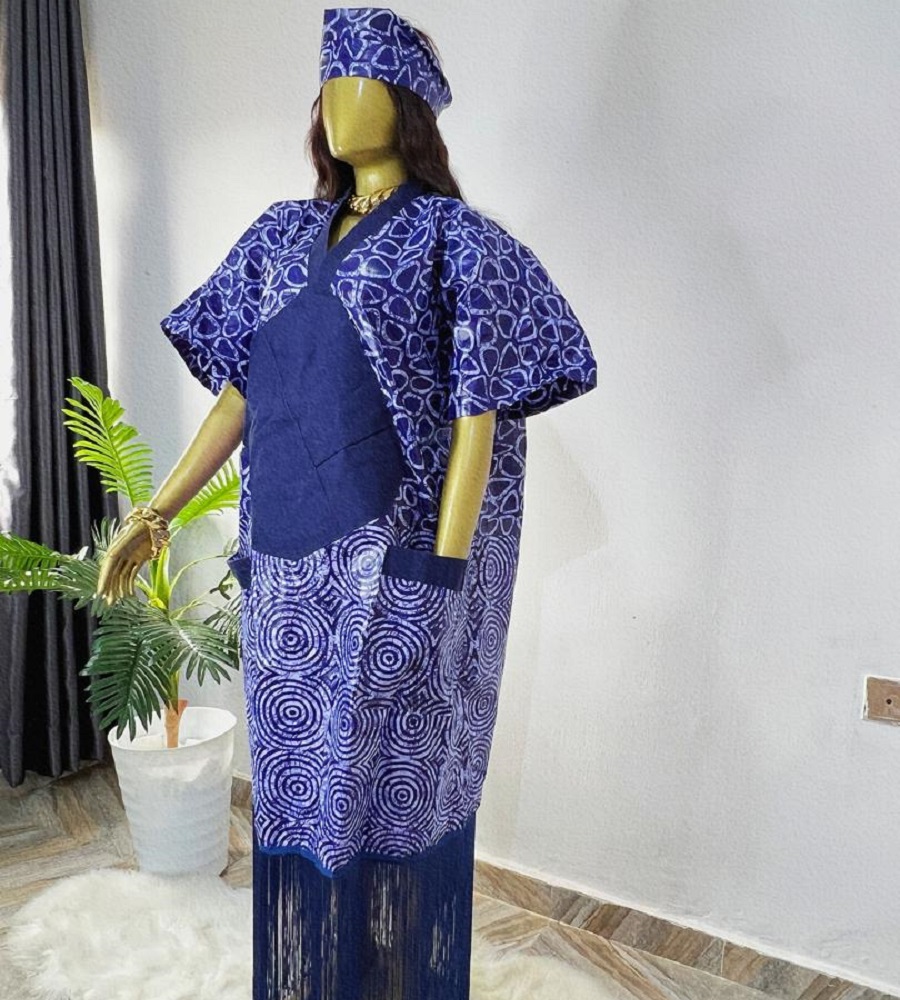 The "Heritage" Ankara Flare Dress
