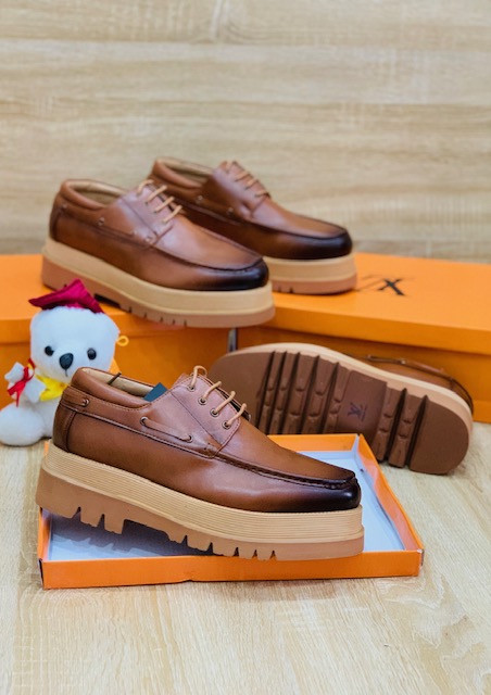 Brown leather Affordable shoes in Nigeria