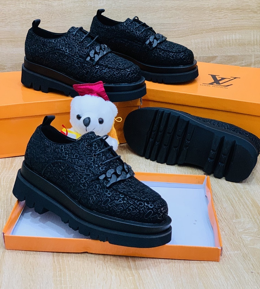 Black leather Affordable shoes in Nigeria